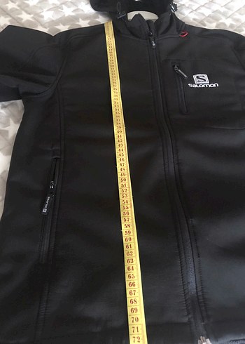 Salomon Siyah Fermuarlı Erkek L beden mont - Görsel 2