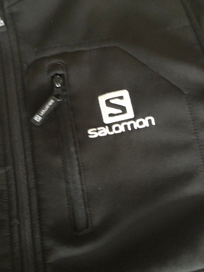 Salomon Siyah Fermuarlı Erkek L beden mont - Görsel 5