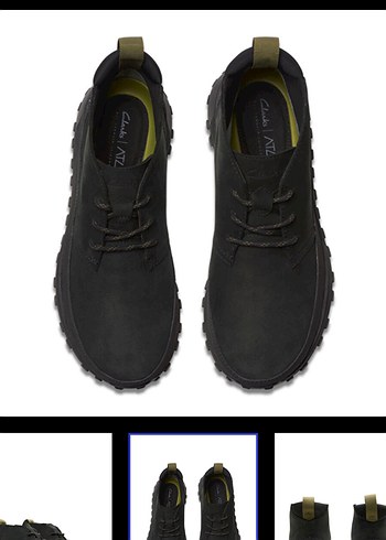 Clarks Siyah Nubuk Goretex 44 no. Outdoor Bot - Görsel 2