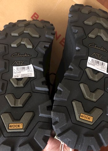 Clarks Siyah Nubuk Goretex 44 no. Outdoor Bot - Görsel 8