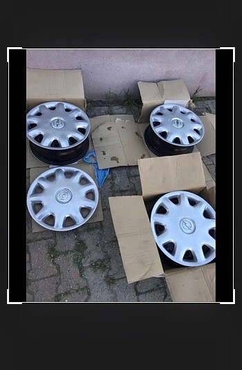 Opel 3 adet jant