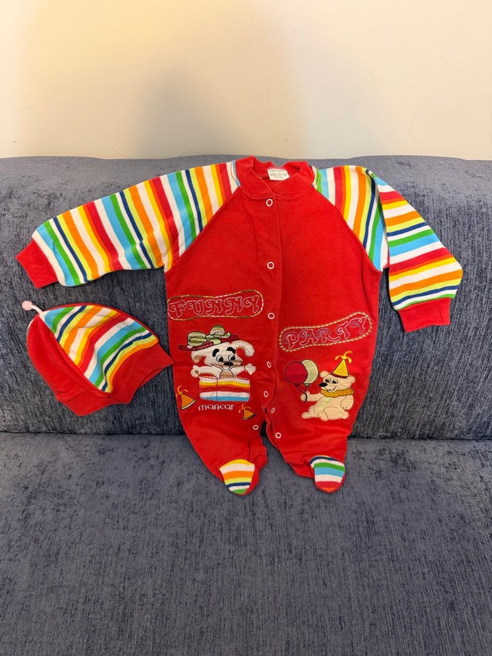 Erkek bebek tulum - Görsel 2