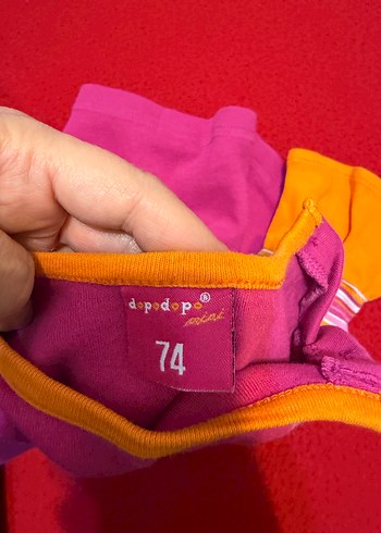 Uzun Kollu Baskılı Pembe Kız Tişörtü - Görsel 4