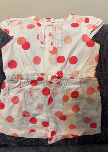 Kız bebek Puantiyeli Tulum - Görsel 4