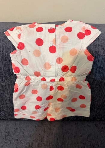 Kız bebek Puantiyeli Tulum - Görsel 5