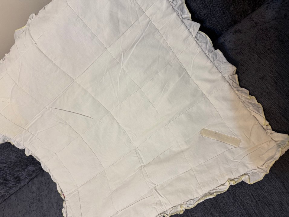 Fırfırlı bebek battaniyesi - Görsel 5