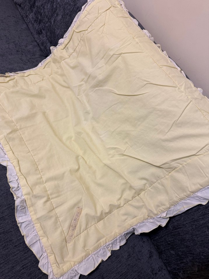 Fırfırlı bebek battaniyesi - Görsel 2