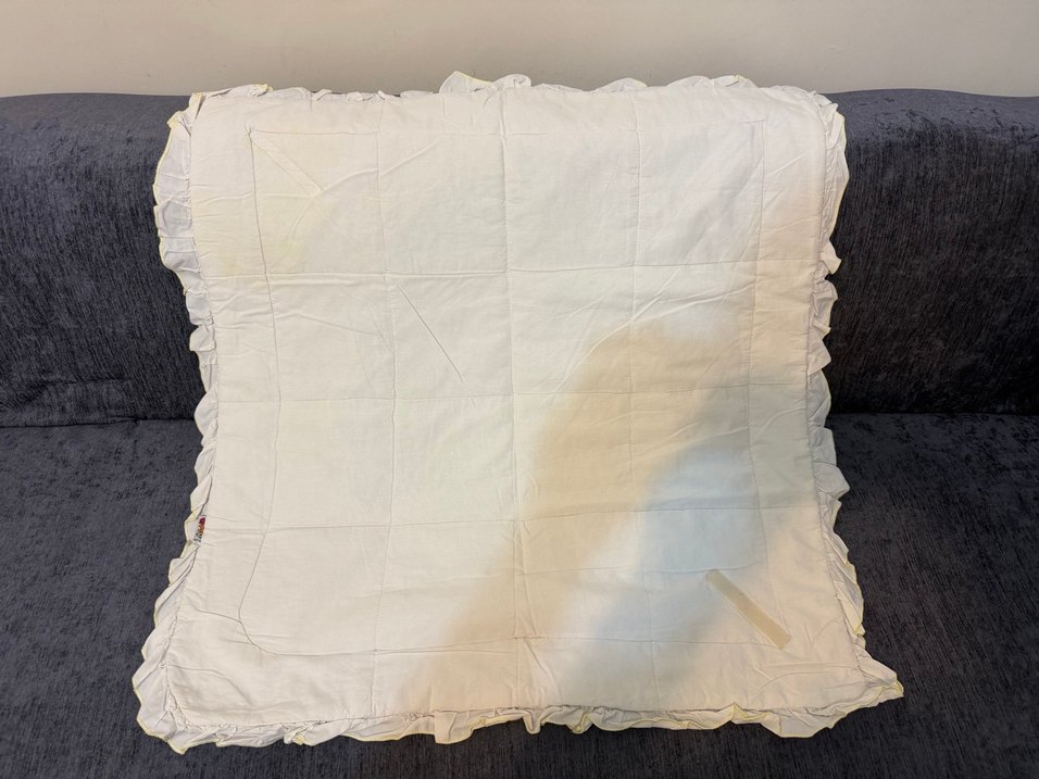 Fırfırlı bebek battaniyesi - Görsel 4