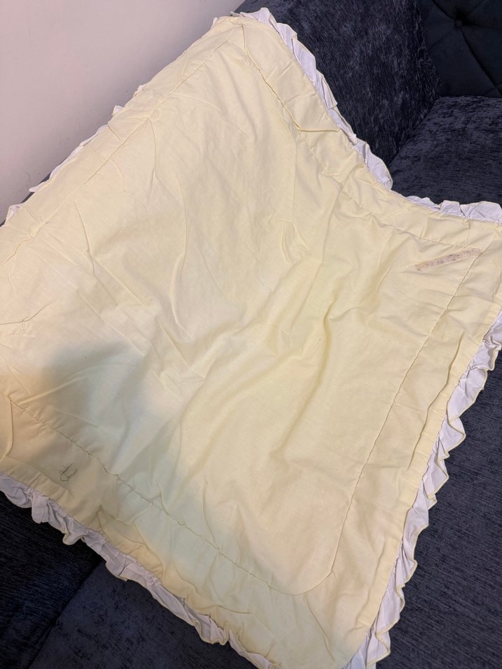 Fırfırlı bebek battaniyesi - Görsel 3