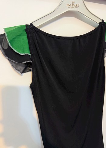 Yeşil Nakışlı kadın  Bluz - Görsel 7