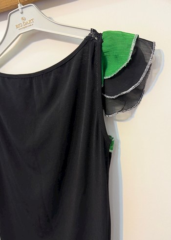 Yeşil Nakışlı kadın  Bluz - Görsel 6