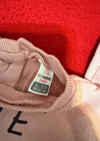Kız Çocuk Pembe Fırfırlı Sweatshirt - Görsel 4