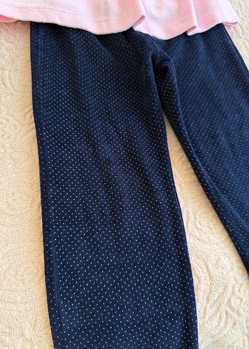 Pembe Uzun Kollu Bebek Kız pijama Takımı - Görsel 10