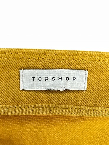 36 Beden sarı Renk Topshop Kısa Elbise %70 İndirimli.