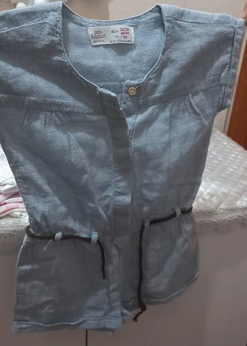 Diğer Nakışlı Beyaz Bebek Kız Takımı Fırfırlı