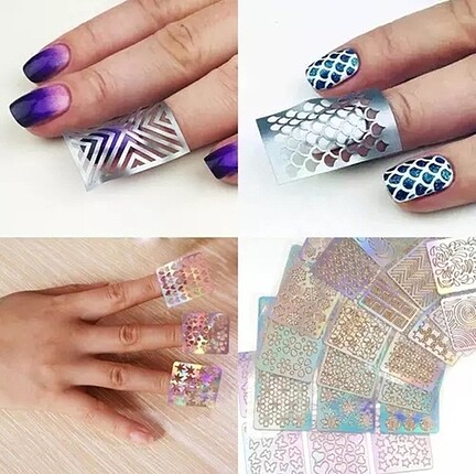 Flormar Nail art şekil kartları