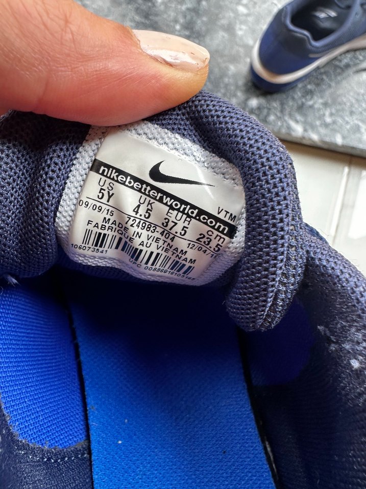 Nike Lacivert Spor Ayakkabı - Görsel 4