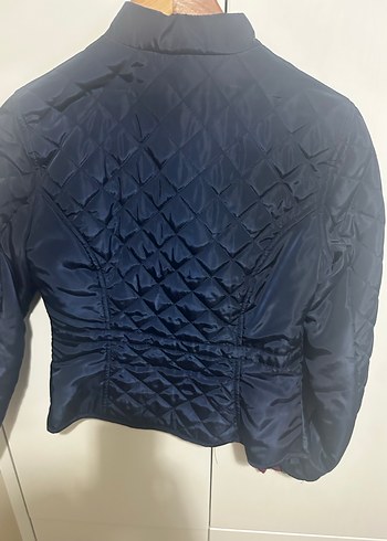 Dikişli Lacivert Kadın Ceket - Görsel 2