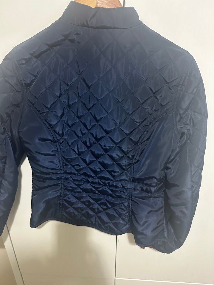 Dikişli Lacivert Kadın Ceket - Görsel 2