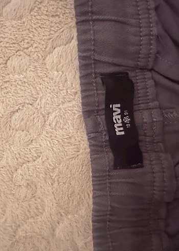 Erkek haki lastikli  Pantolon - Görsel 3