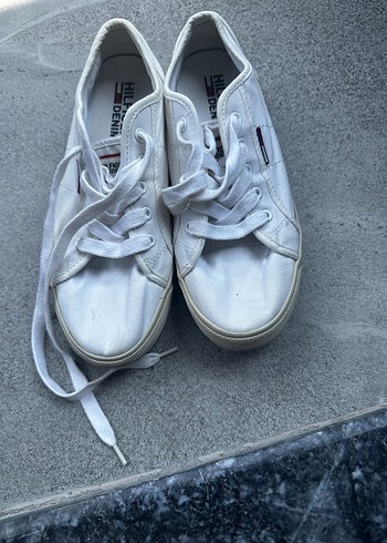 Beyaz Kadın Sneakers Stiletto Topuklu Spor Ayakkabı