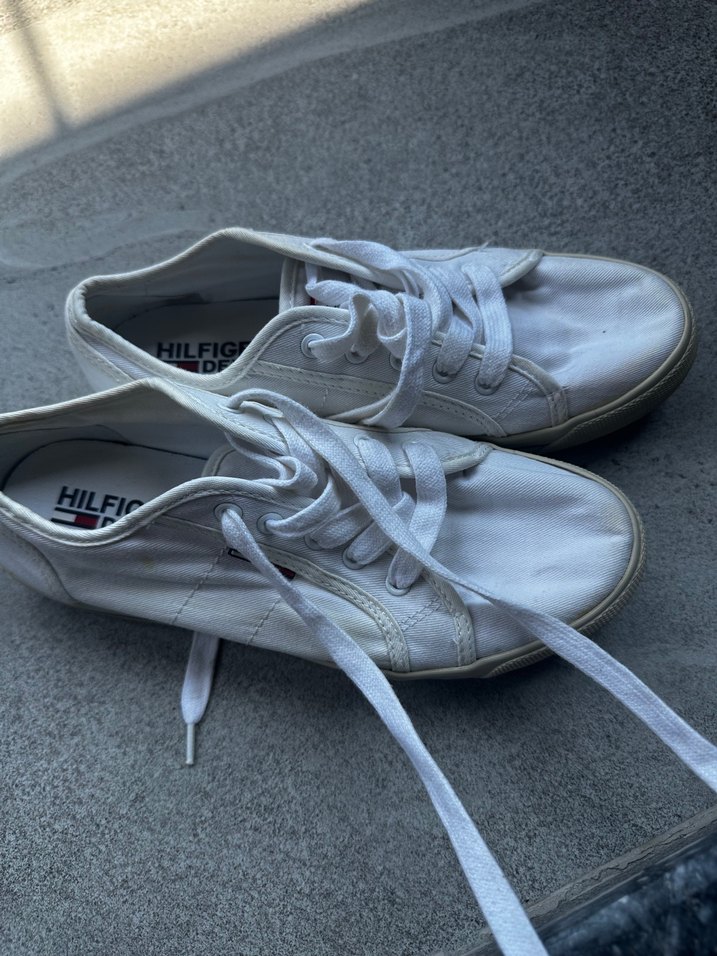 Beyaz Kadın Sneakers Stiletto Topuklu Spor Ayakkabı - Görsel 4