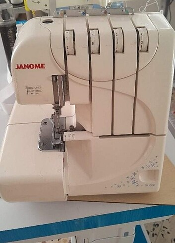 Overlok makinesi janome 