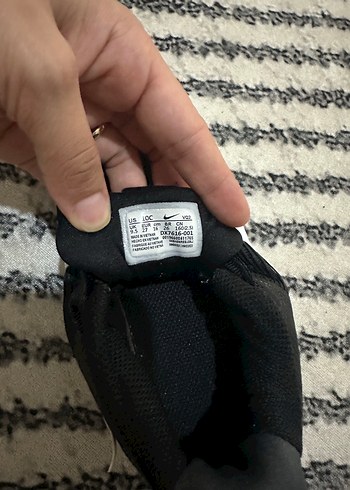Nike Unısex Siyah Spor Ayakkabı Velcro