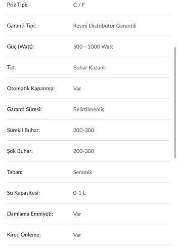 Goldmaster Buharlı Ütü Beyaz - Görsel 7