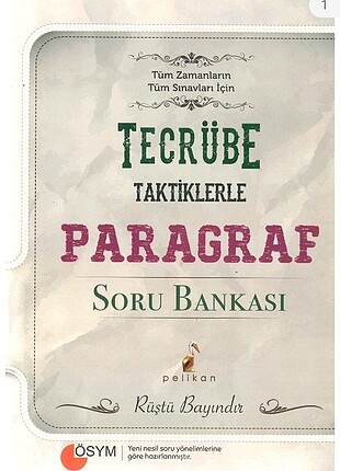 Rüştü hoca taktiklerle paragraf