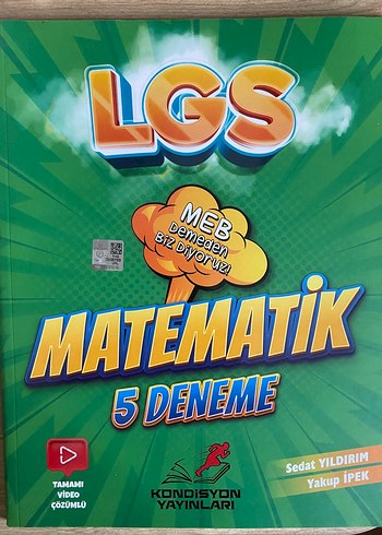 LGS Matematik 5 Deneme Kitabı