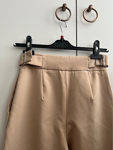 xs Beden ten rengi Renk Koton kumaş pantolon