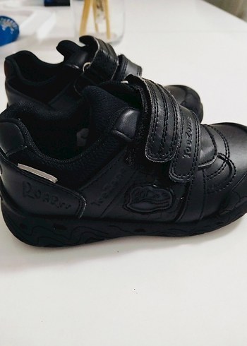 Erkek Çocuk Siyah Cırt Cırtlı Sneakers - Görsel 6