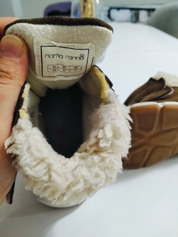 Kahverengi Erkek Çocuk Cırt Cırtlı Bot - Görsel 5