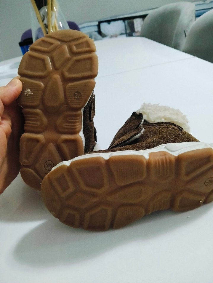 Kahverengi Erkek Çocuk Cırt Cırtlı Bot - Görsel 4