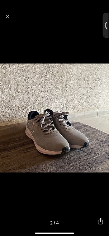 Nike nike yürüyüş ayakkabısı gri
