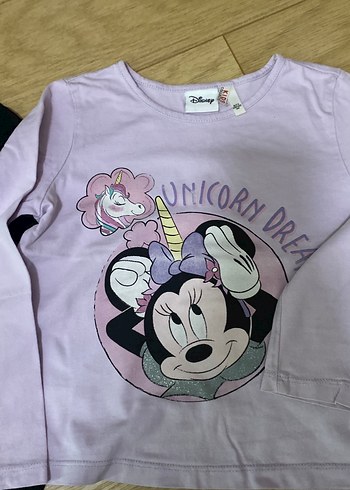 Kız Çocuk Kırmızı Uzun Kollu Triko Tişört - Görsel 4