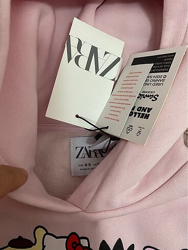 Zara Zara hello kitty ve arkadaşları