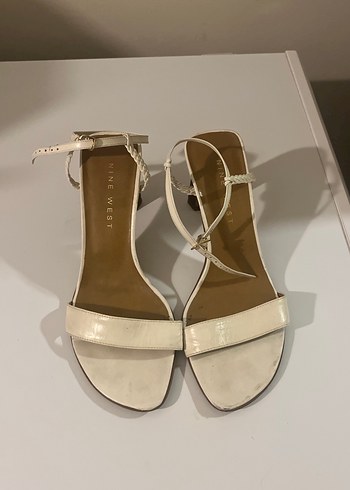 Nine west Beyaz topuklu ayakkabı