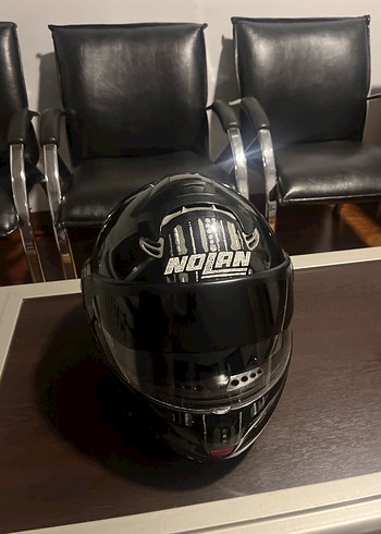 Siyah Nolan Motosiklet Kaskı - Görsel 5