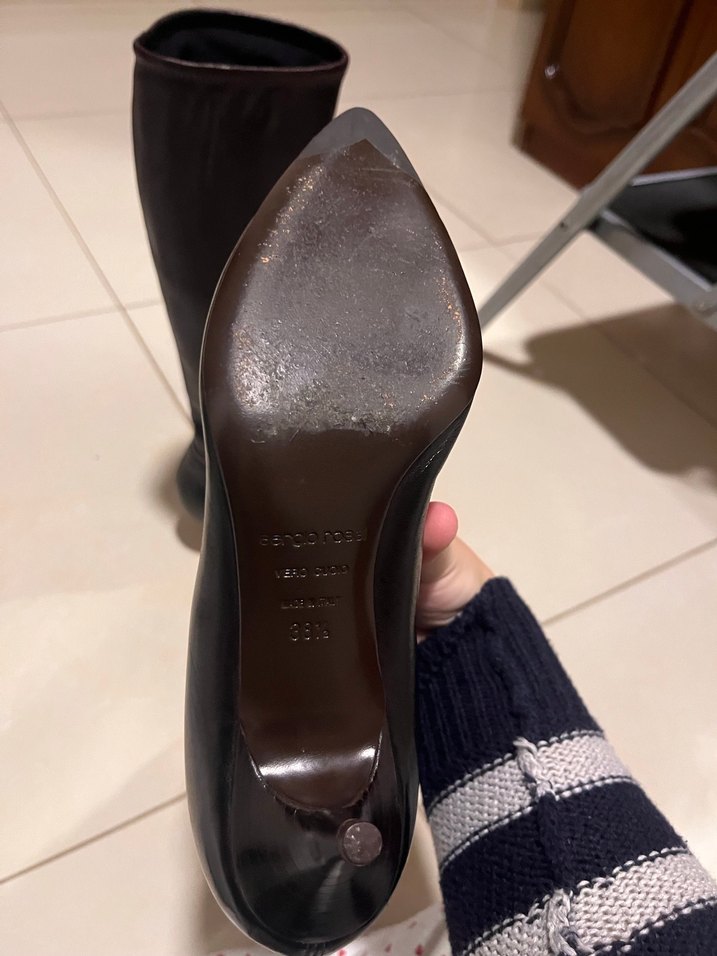 Sergio Rossi Kadın Kısa Topuklu Bot - Görsel 5