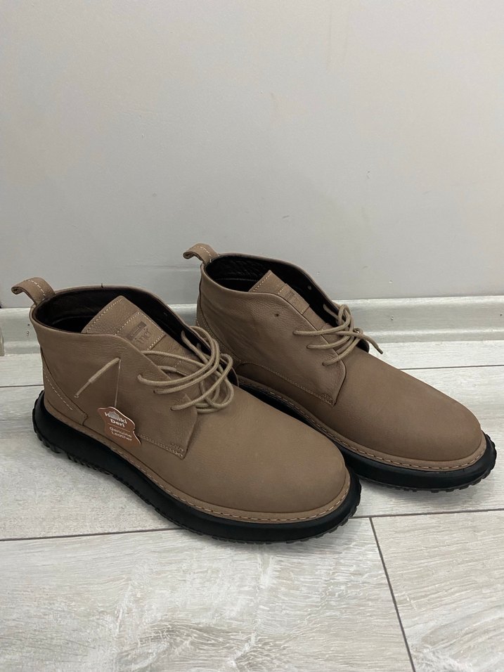 Deri Erkek Günlük Bot - Görsel 2