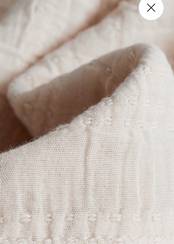 H&M çift kişilik muslin yatak örtüsü - Görsel 4