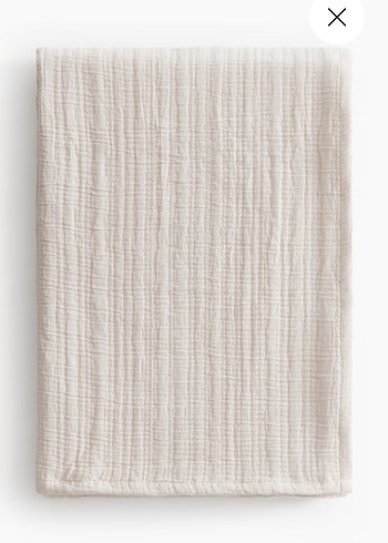 H&M çift kişilik muslin yatak örtüsü - Görsel 3