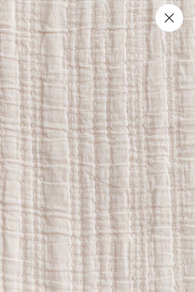 H&M çift kişilik muslin yatak örtüsü - Görsel 5