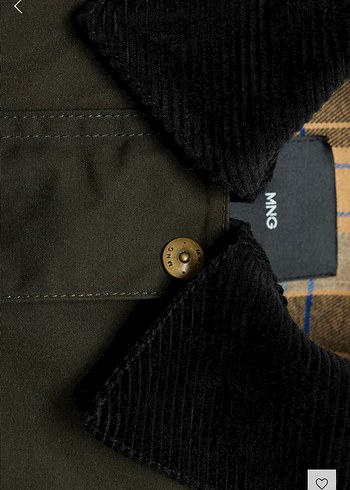 Mango mumlu görünümlü parka - Görsel 7