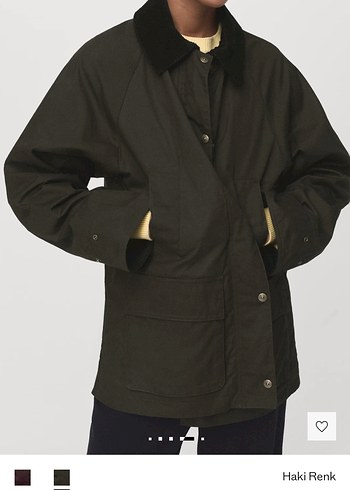 Mango mumlu görünümlü parka - Görsel 4