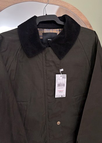 Mango mumlu görünümlü parka - Görsel 8