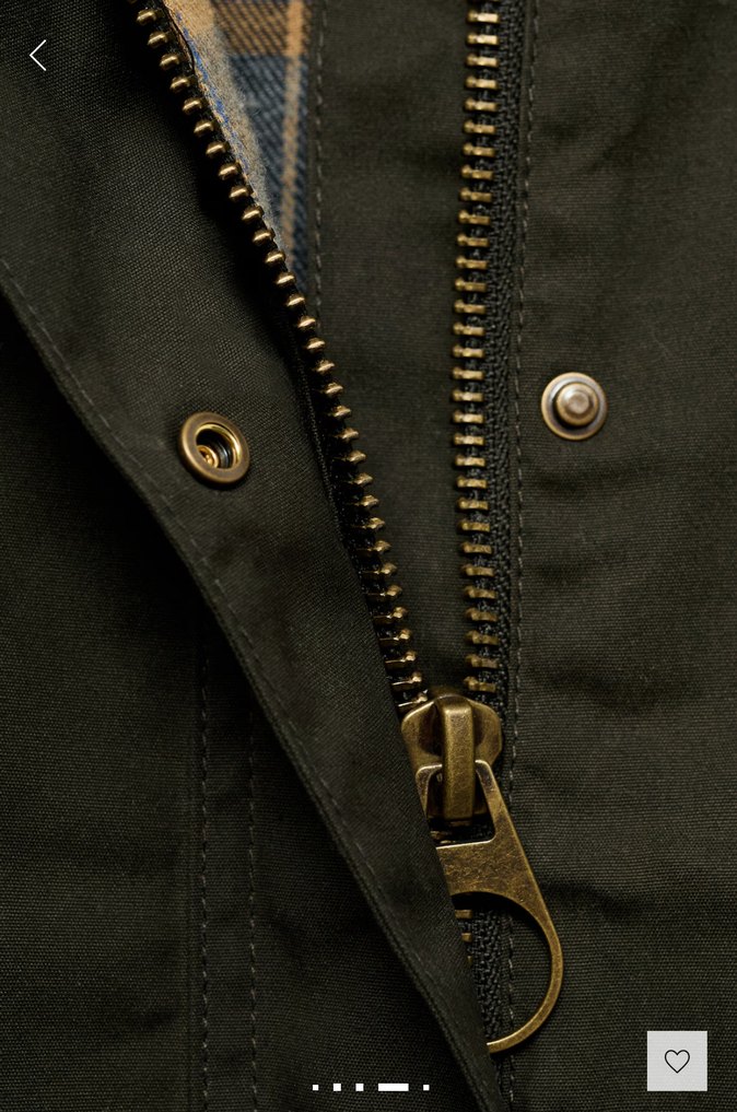 Mango mumlu görünümlü parka - Görsel 5