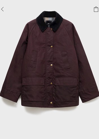 Mango mumlu görünümlü Parka - Görsel 7